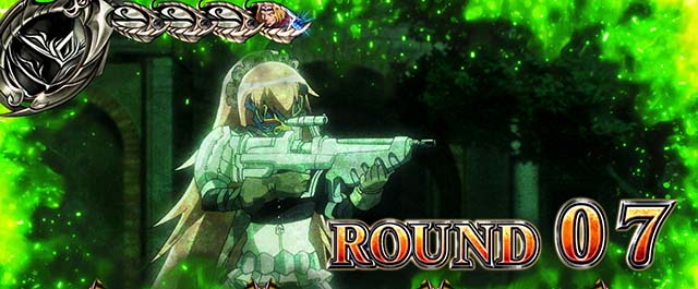 パチスロOVERLORD絶対支配者光臨ⅡパチスロオーバーロードATセット開始画面緑