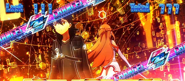 スロットソードアートオンラインスロットSAOステージ