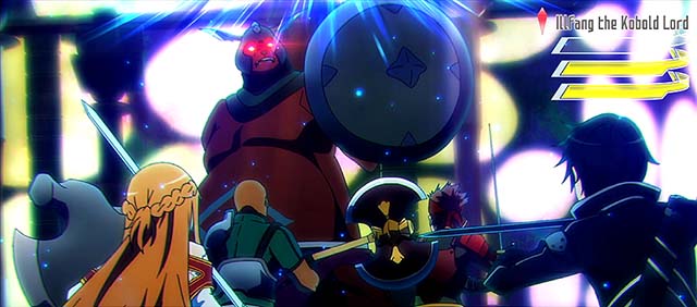 ソードアート・オンラインボスバトル