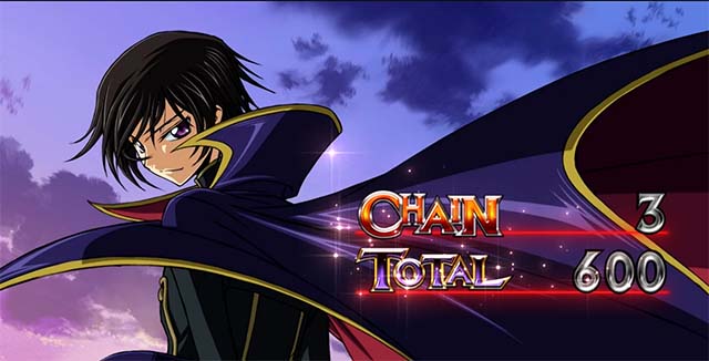 パチスロコードギアス反逆のルルーシュ3 C.C.&Kallen ver.ギアス3CCカレンAT終了画面ルルーシュデフォルト