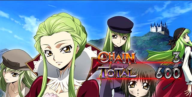 パチスロコードギアス反逆のルルーシュ3 C.C.&Kallen ver.ギアス3CCカレンAT終了画面C.C.高設定示唆強