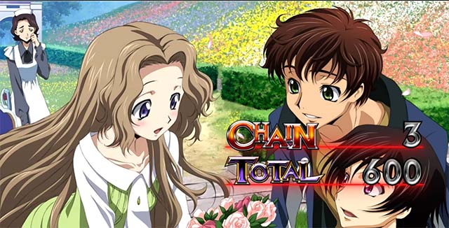 パチスロコードギアス反逆のルルーシュ3 C.C.&Kallen ver.ギアス3CCカレンAT終了画面ナナリースザクルルーシュ設定1否定