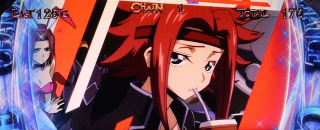 パチスロコードギアス反逆のルルーシュ3 C.C.&Kallen ver.ギアス3CCカレン演出