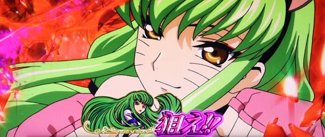 パチスロコードギアス反逆のルルーシュ3 C.C.&Kallen ver.ギアス3CCカレンC.C.狙えナビナシ
