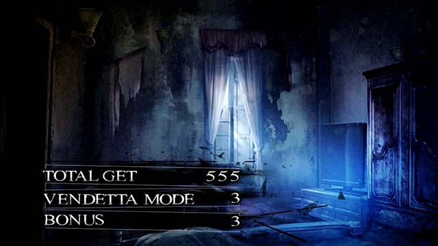 バイオヴェンデッタAT終了画面