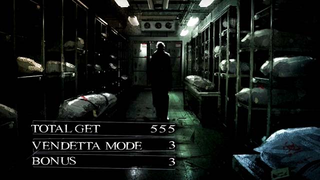 バイオヴェンデッタAT終了画面