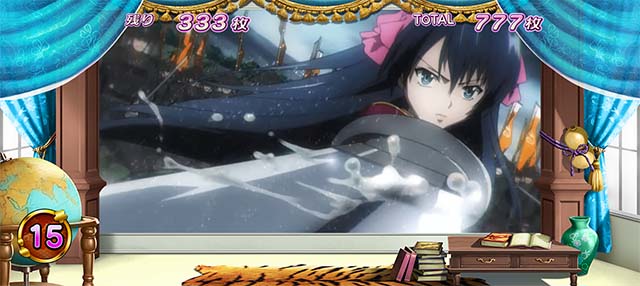 パチスロ織田信奈の野望全国版AT中ステージ