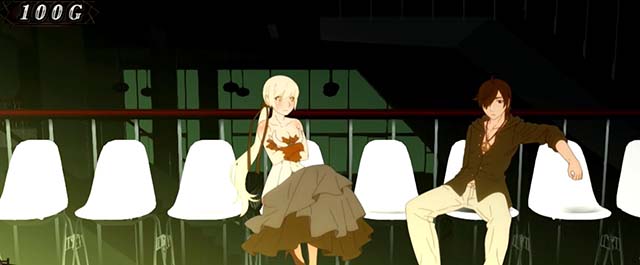 パチスロ傷物語 始マリノ刻通常時ステージ