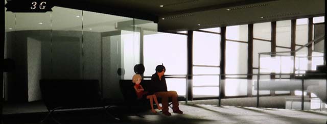 パチスロ傷物語 始マリノ刻通常時ステージ