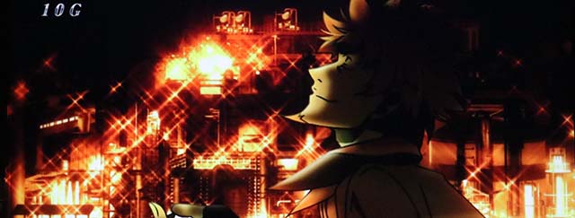 パチスロ傷物語 始マリノ刻通常時ステージ