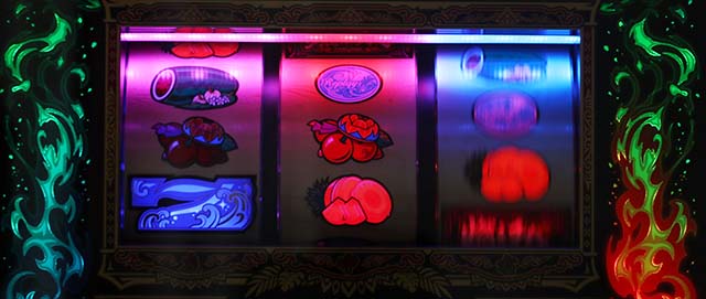 燃えチバ炎ゾーン青7上の中段チェリー