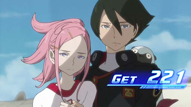 パチスロ交響詩篇エウレカセブン HI-EVOLUTION ZERO TYPE-ARTエウレカARTBIG終了画面アネモネ&ドミニク