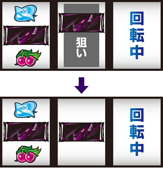 パチスロ交響詩篇エウレカセブン HI-EVOLUTION ZERO TYPE-ARTエウレカボーナス判別