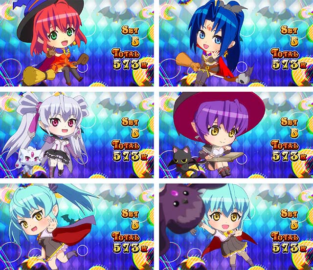 スマスロマジカルハロウィン8マジハロ8ART終了画面