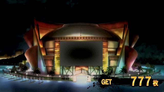 スマスロLケンガンアシュラAT終了画面