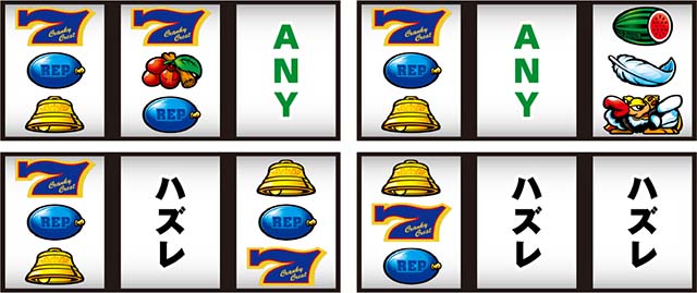 クランキークレスト打ち方リーチ目