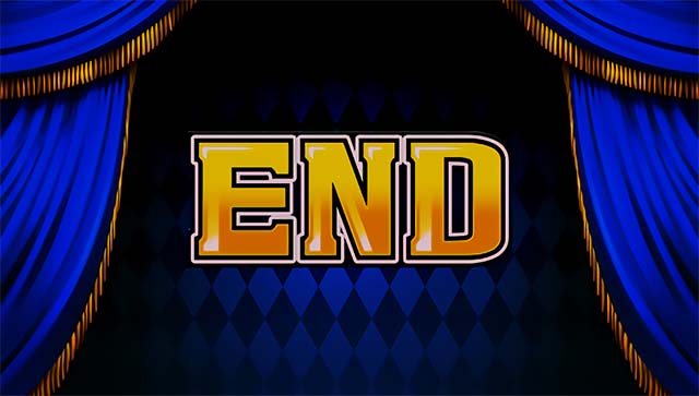 クランキークレストREG終了画面