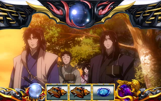 バジリスク天膳通常時ステージ