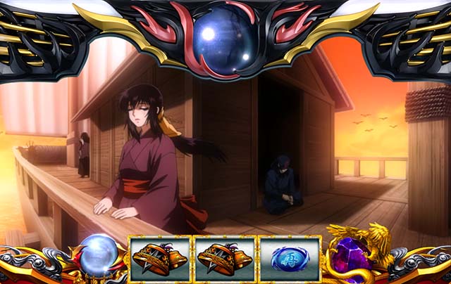 バジリスク天膳通常時ステージ