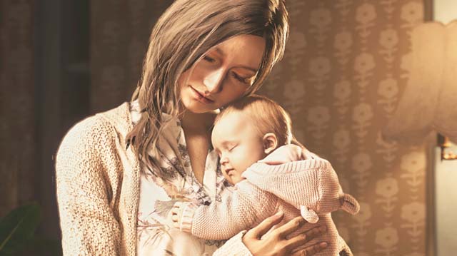 スマスロバイオハザードヴィレッジバイオヴィレッジAT終了画面