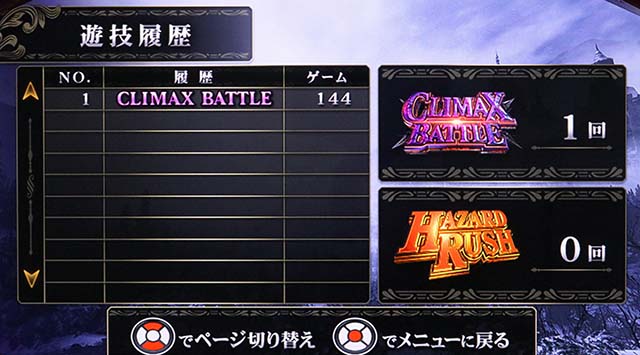 スマスロバイオハザードヴィレッジバイオヴィレッジメニュー画面変化