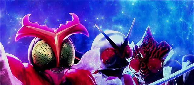 スマスロL仮面ライダーAT終了画面