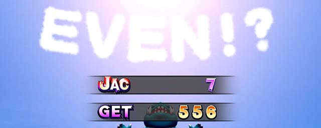 パチスロ ガメラ2BIG終了画面EVEN