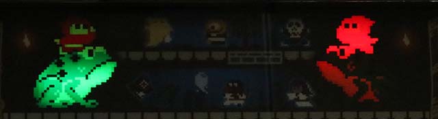 SLOT忍者じゃじゃ丸くん告知ランプ点灯パターン