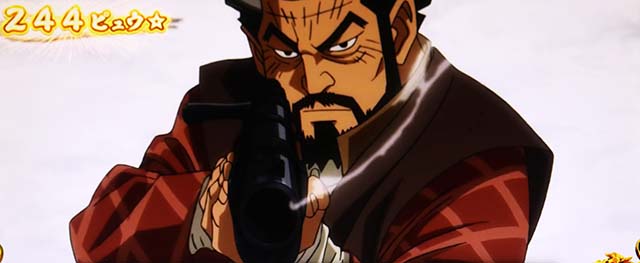 スマスロゴールデンカムイピュウ☆カウンター消灯時の裏ボタン