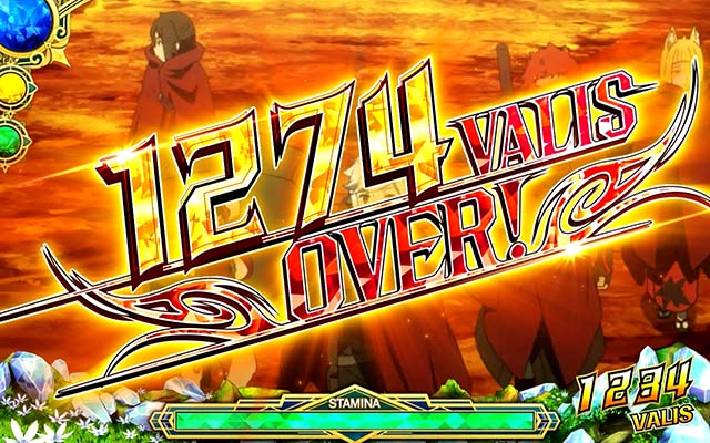 ダンまち2ART獲得枚数表示