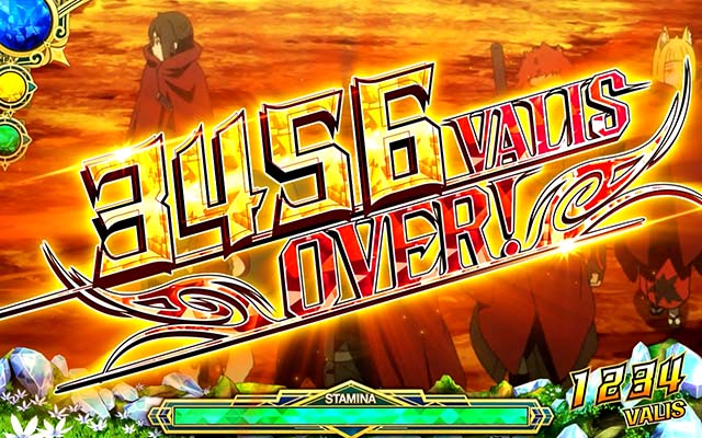 ダンまち2ART獲得枚数表示