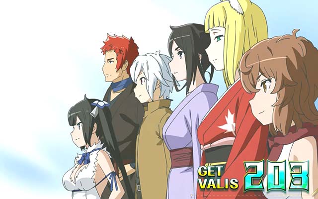 ダンまち2ボーナス終了画面