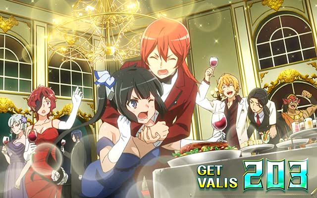 ダンまち2ボーナス終了画面