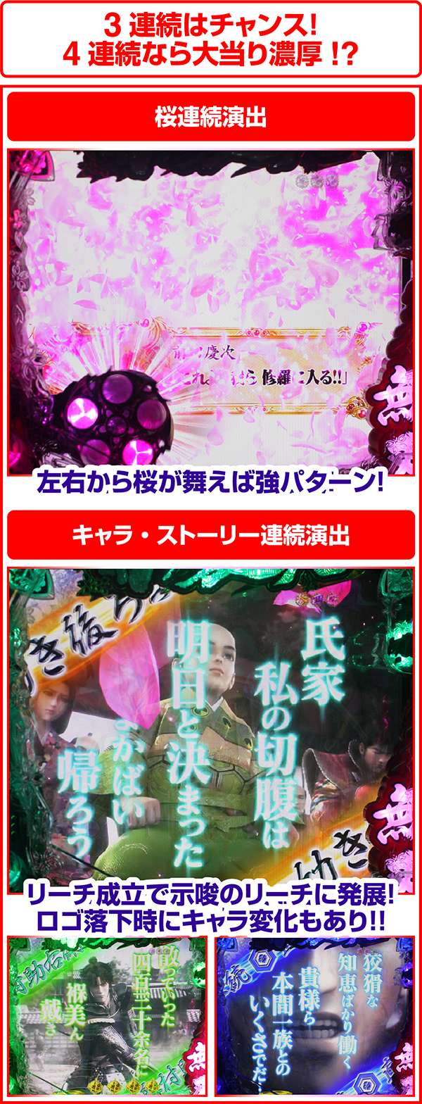 花の慶次雲のかなたに連続演出