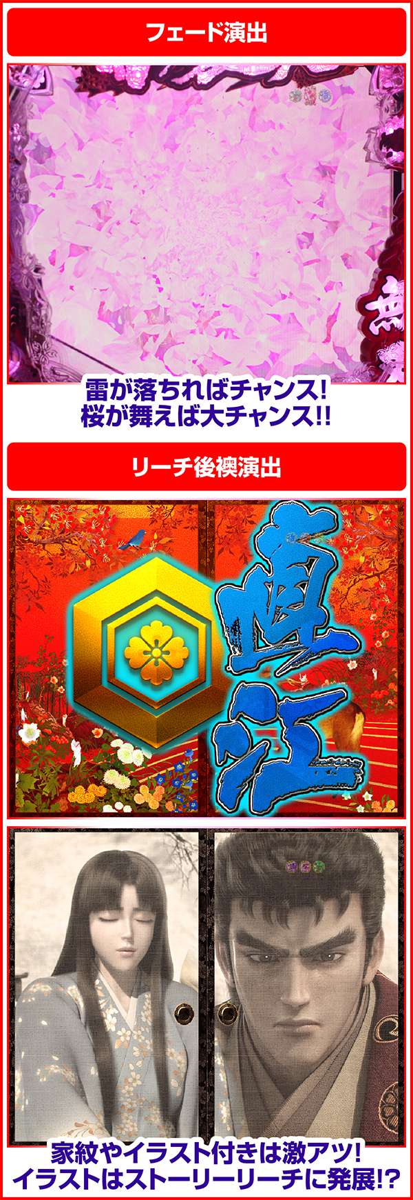 花の慶次雲のかなたにリーチ後演出