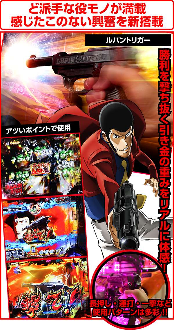 ルパン三世ザラスト新枠&役モノ