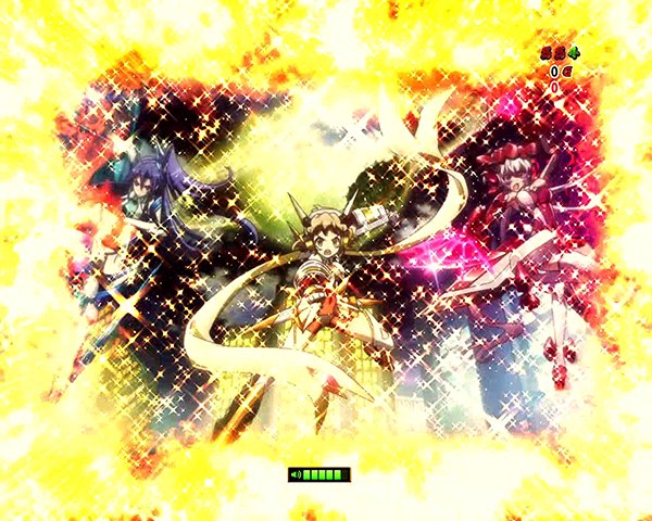 シンフォギア見得演出画面