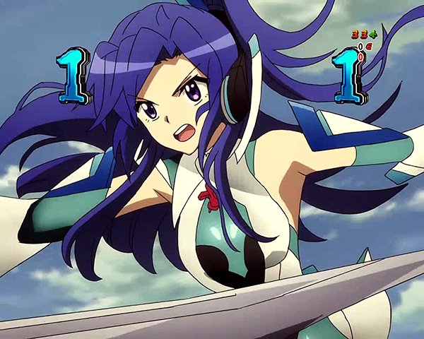 シンフォギアチャンス風鳴翼選択時・一撃タイプ