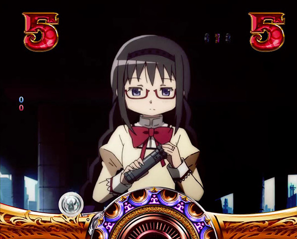 まどまぎパチンコ日常リーチ