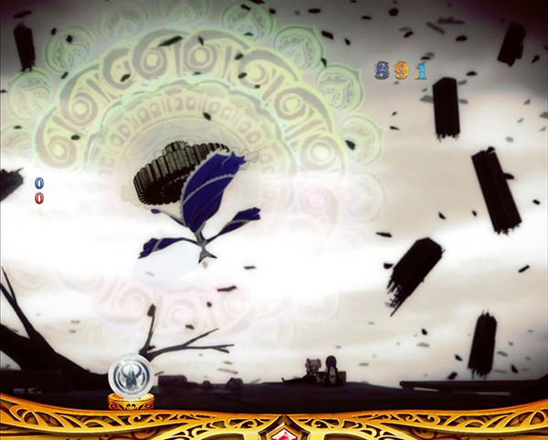 まどまぎパチンコリーチ前予告・昼背景