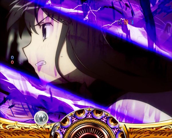 まどまぎパチンコリーチ前予告・昼背景