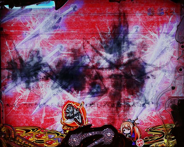 戦国乙女5リーチ前予告・期待度