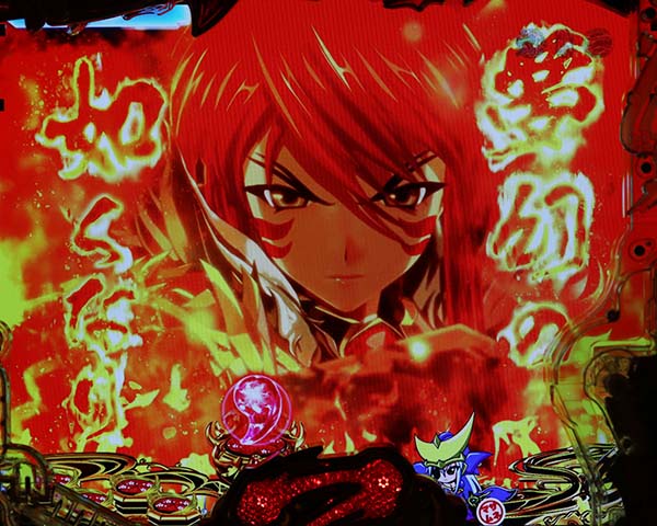 戦国乙女5リーチ前予告・期待度