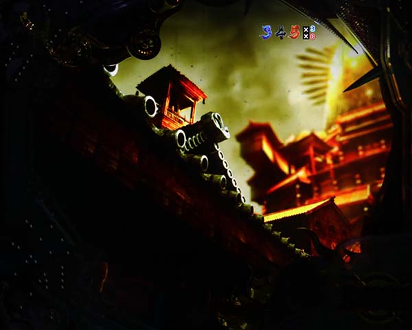  新鬼武者 超・蒼剣リーチ前予告・信頼度