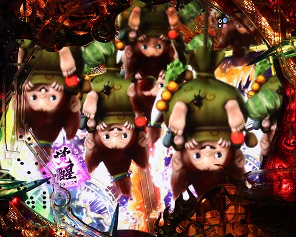  新鬼武者 超・蒼剣リーチ後予告・信頼度