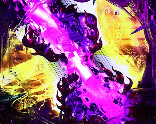  新鬼武者 超・蒼剣リーチ後予告・信頼度