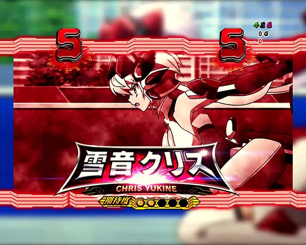 シンフォギア甘デジ・装者リーチ・信頼度