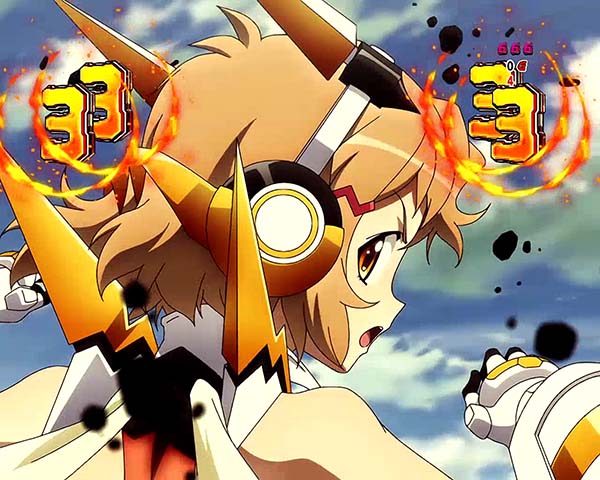 シンフォギア甘デジ・シンフォギアチャンス・立花 響選択時