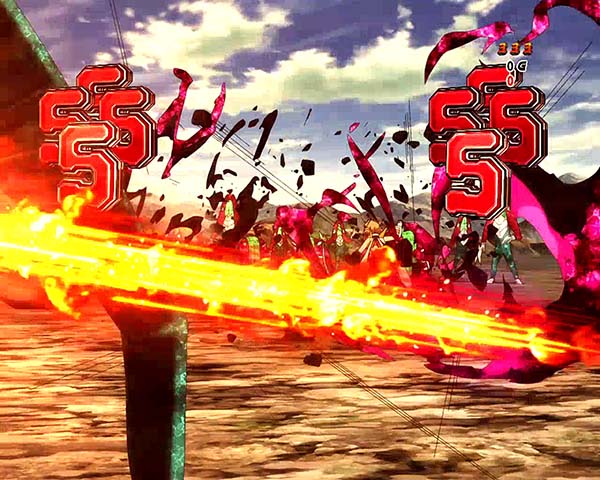 シンフォギア甘デジ・シンフォギアチャンス・立花 響選択時