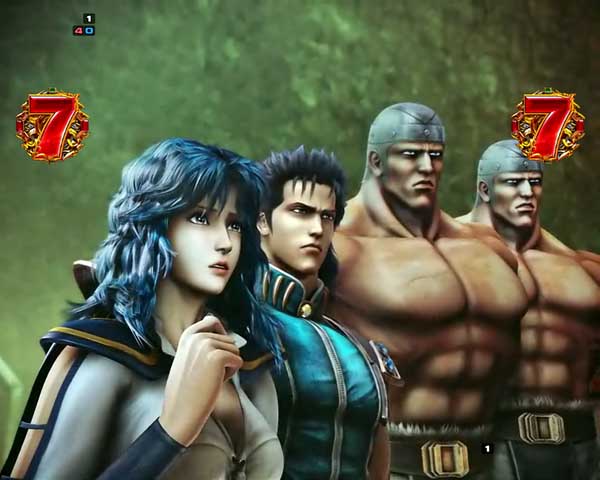 北斗の拳7天破シナリオ&バトル系リーチ・信頼度